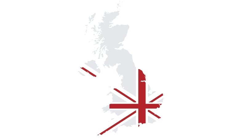UK map showing nationwide render repair services