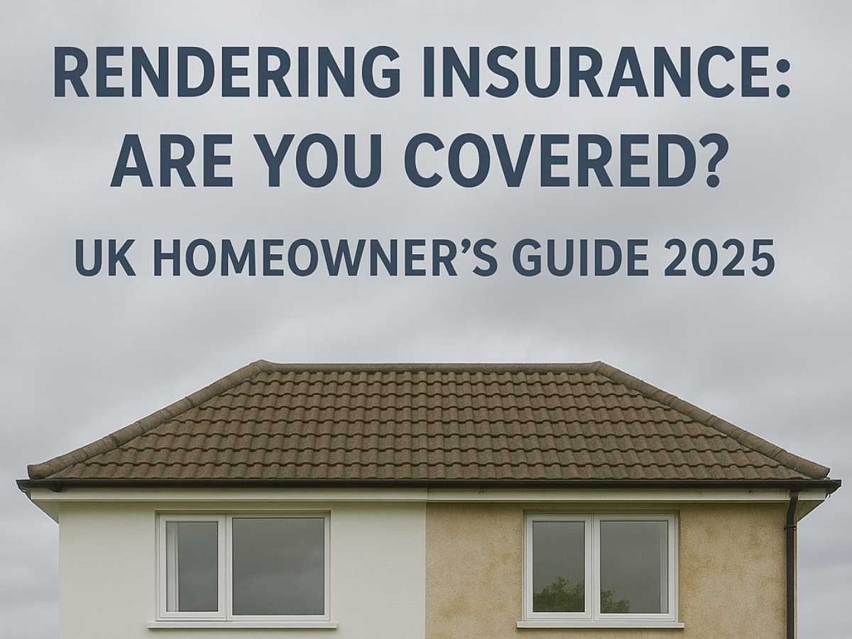 Rendering Insurance: Are You Covered? UK Homeowner's Guide